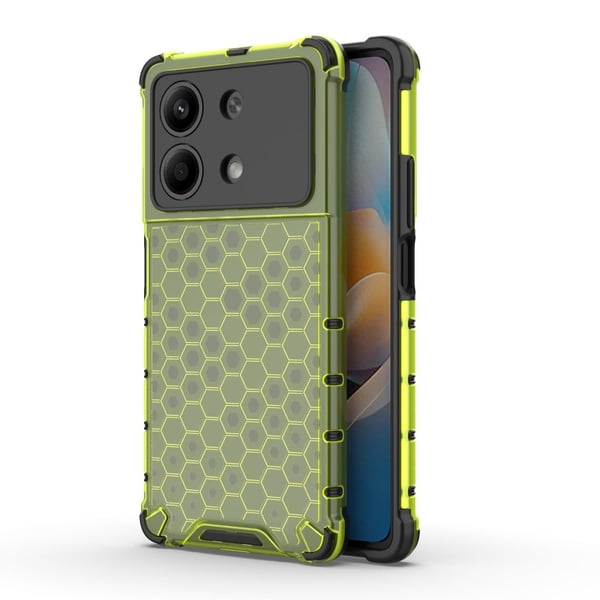 Bofink Honeycomb Xiaomi Redmi Note 13R Pro deksel - Grønn