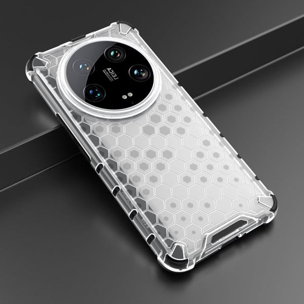 Bofink Honeycomb Xiaomi 14 Ultra deksel - Grå