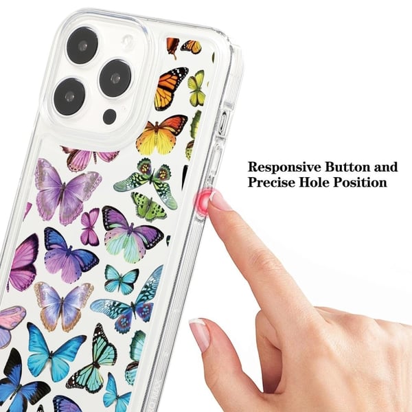Super tyndt, blødt og holdbart iPhone 15 Pro cover - Style A