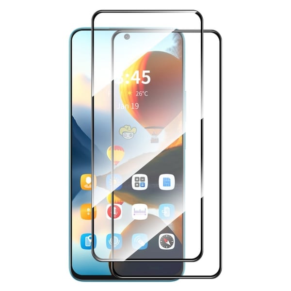 2 stk HAT PRINCE 0,26 mm skjermbeskytter i glass for Nothing Phone (2a)
