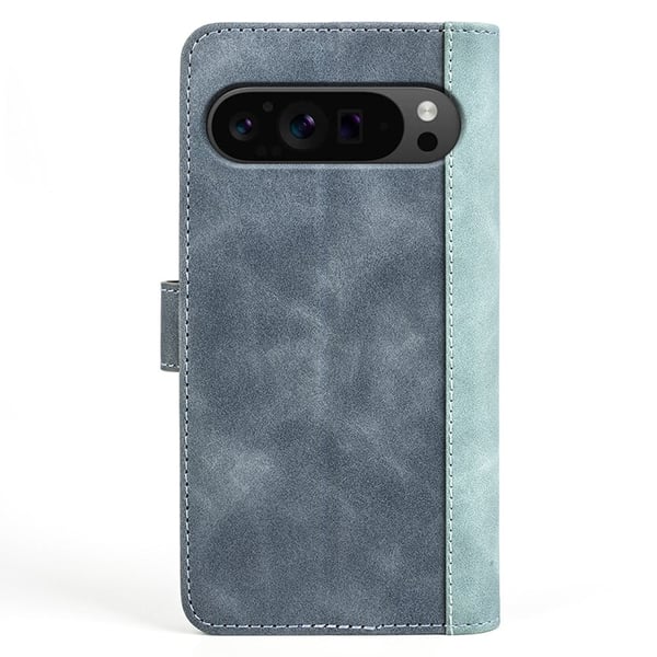 Tofarget lærdeksel for Google Pixel 9 Pro XL - Blå