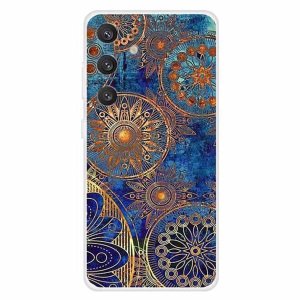 Imagine Samsung Galaxy S24 cover - Gylden Blomst