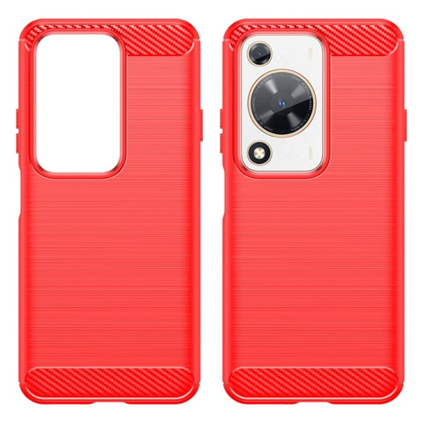 Carbon Flex Huawei Enjoy 70 / Huawei nova Y72 deksel - Rød