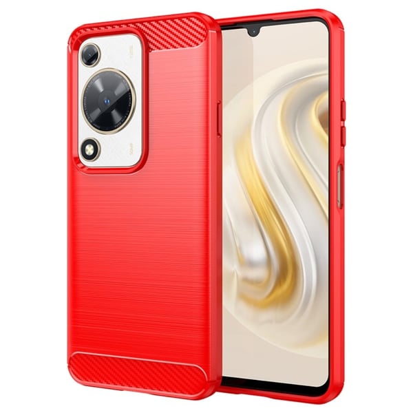 Carbon Flex Huawei Enjoy 70 / Huawei nova Y72 deksel - Rød