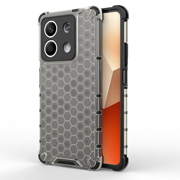 Bofink Honeycomb Xiaomi Redmi Note 13 5G cover - Sort Bofink Honeycomb Xiaomi Redmi Note 13 5G cover - Sort