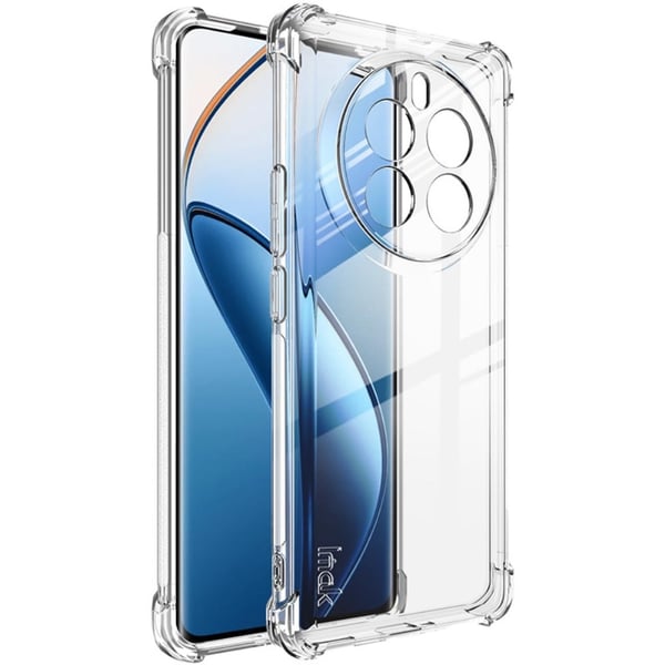 IMAK Airbag Cover for Realme 12 Pro - Gjennomsiktig