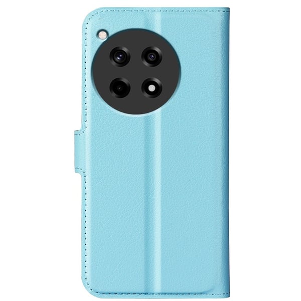 Klassisk OnePlus 12R / OnePlus Ace 3 flip etui - Blå