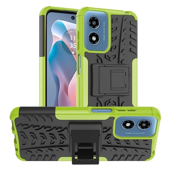 Offroad Motorola Moto G Play (2024) deksel - Grønn