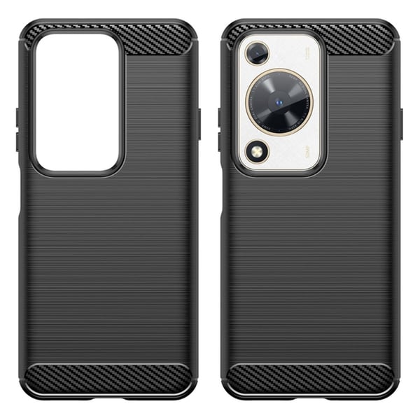 Carbon Flex Huawei Enjoy 70 / Huawei nova Y72 deksel - Svart