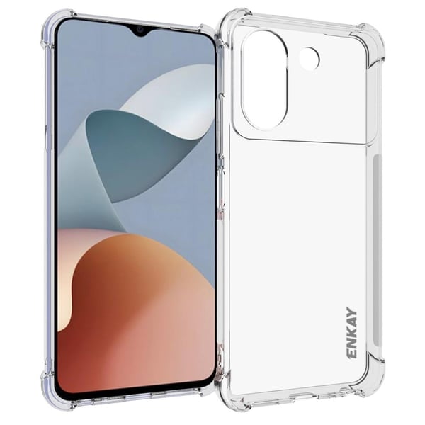 ENKAY klart fallsikkert etui for ZTE Blade A54