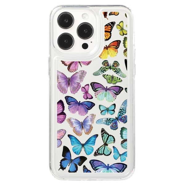 Supertynt og slitesterkt mykt deksel for iPhone 15 Pro Max - Style B