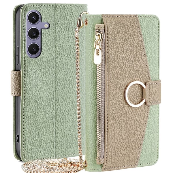 Samsung Galaxy S24 Plus vegansk skinnveske - Grønn