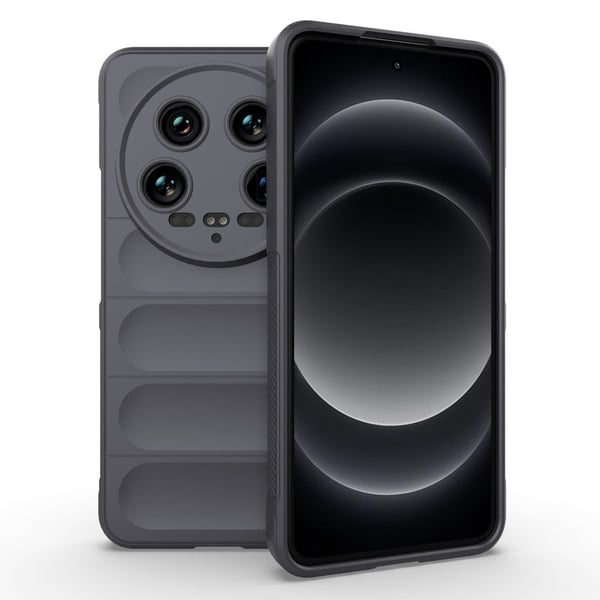 Deksel med mykt grep for Xiaomi 14 Ultra - Mørkegrå