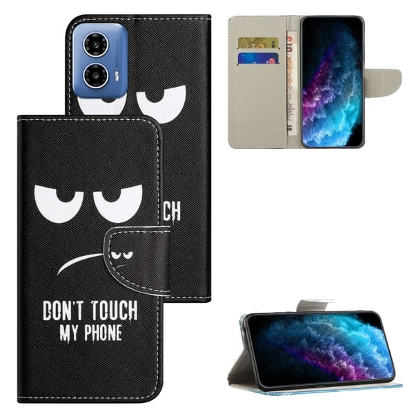 Wonderland Motorola Moto G24 flip-etui - Ikke Rør Telefonen Min
