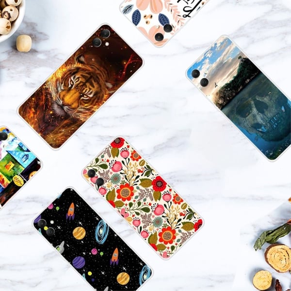 Imagine Samsung Galaxy A05 cover - Stjerner Og Pige