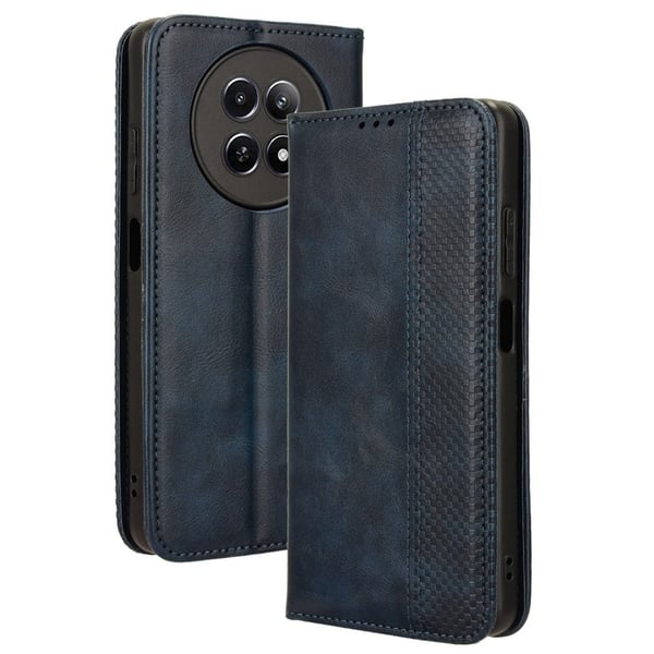 Bofink Vintage Infinix Smart 8 Pro / Realme 12 lærveske - Blå
