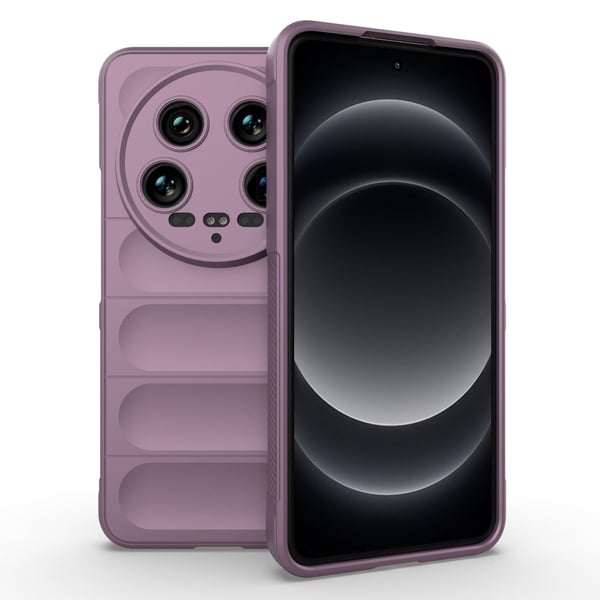 Deksel med mykt grep for Xiaomi 14 Ultra - Lyselilla