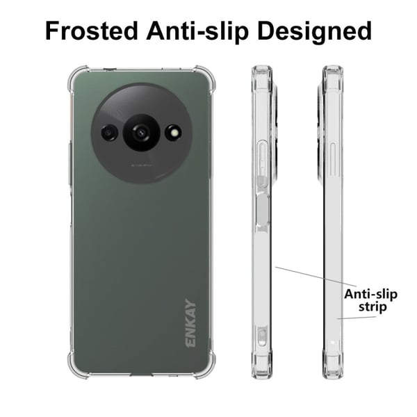 ENKAY klart fallsikkert etui for Xiaomi Redmi A3