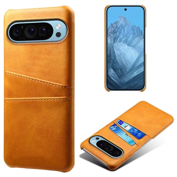 Google Pixel 9 skal med korthållare - Orange