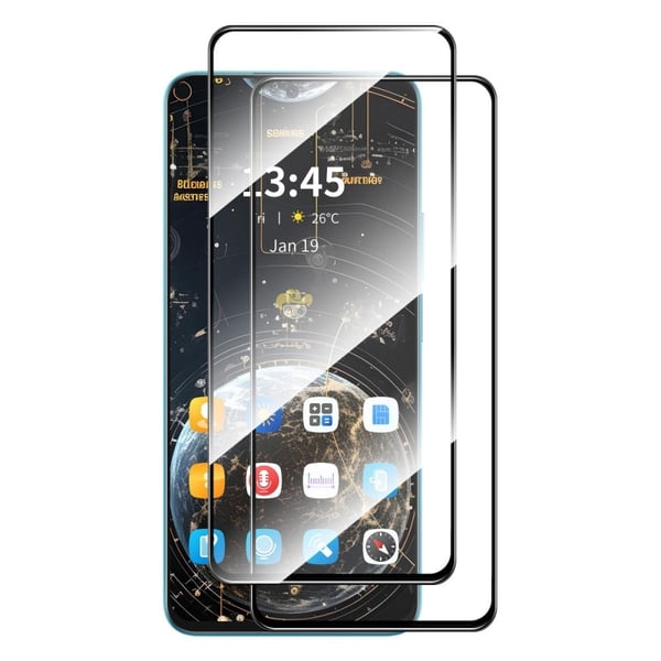 2 stk HAT PRINCE 0,26 mm skjermbeskytter i glass for Motorola Moto G Play (2024)