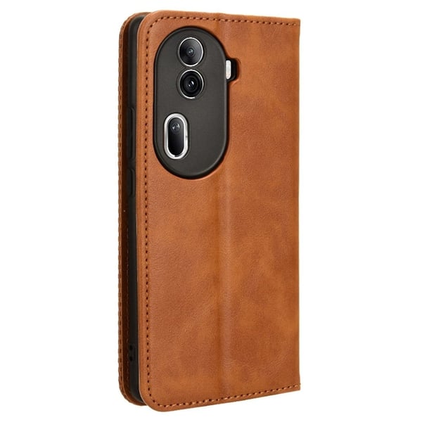 Bofink Vintage Oppo Reno11 / Oppo Reno11 Pro lærveske - Brun
