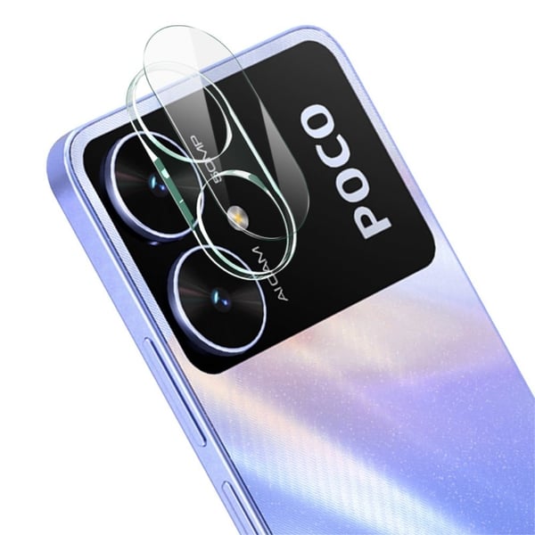 IMAK kamerabeskytter i glass med akryllinsedeksel for Xiaomi Poco M6