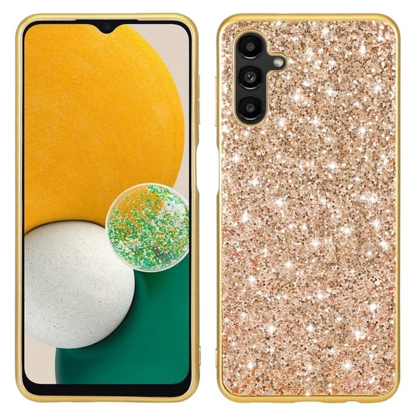Glitter Samsung Galaxy A35 kotelot - Kulta