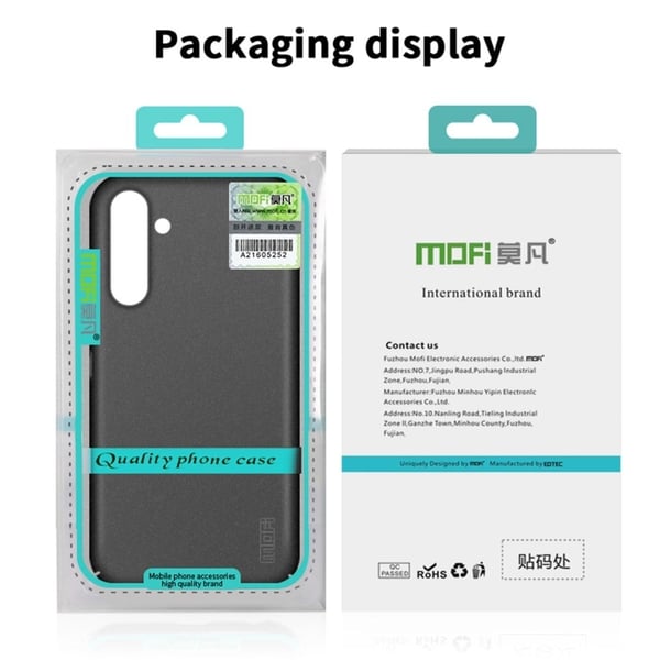 MOFI Samsung Galaxy A35 slim shield deksel - Svart