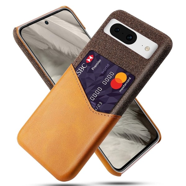 Bofink Google Pixel 8 cover med kortholder - Orange