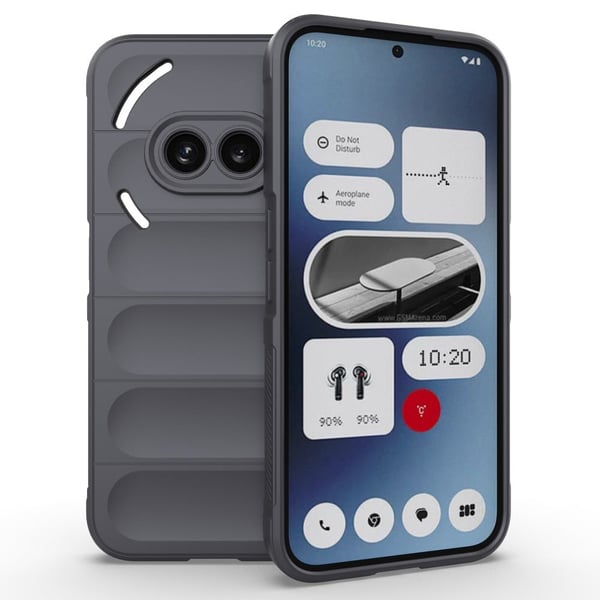 Deksel med mykt grep for Nothing Phone (2a) - Mørkegrå