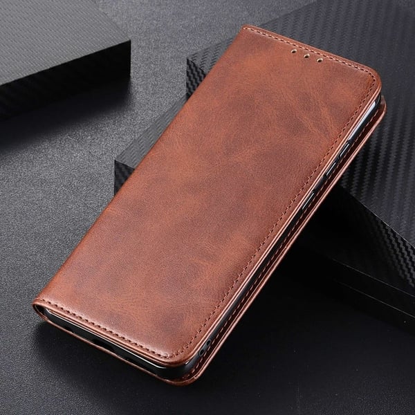 Skinn-etui i lommebok-stil for OnePlus Nord CE4 / OnePlus Ace 3V - Kaffe