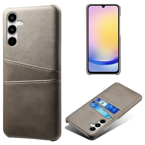 Dual Card Samsung Galaxy A25 cover - Grå