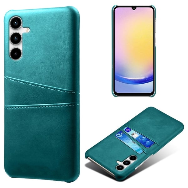 Dual Card Samsung Galaxy A25 cover - Grøn