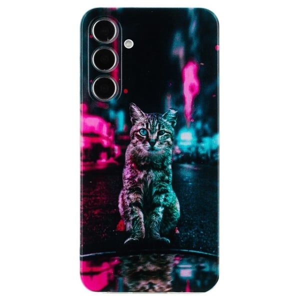 Deco Samsung Galaxy S23 FE deksel - Lys Og Katt