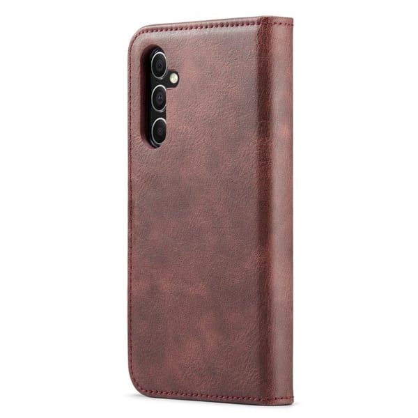 DG.MING Samsung Galaxy A15 2-i-1 lommeboketui - Rød