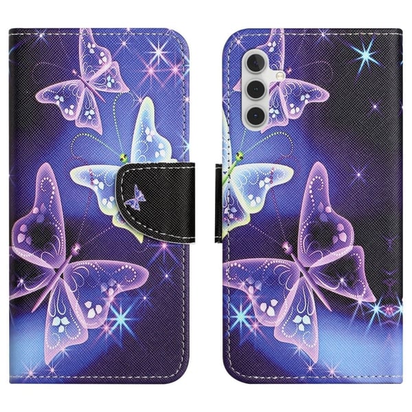 Wonderland Samsung Galaxy M15 fodral -Glittrande Fjärilar Wonderland Samsung Galaxy M15 fodral -Glittrande Fjärilar