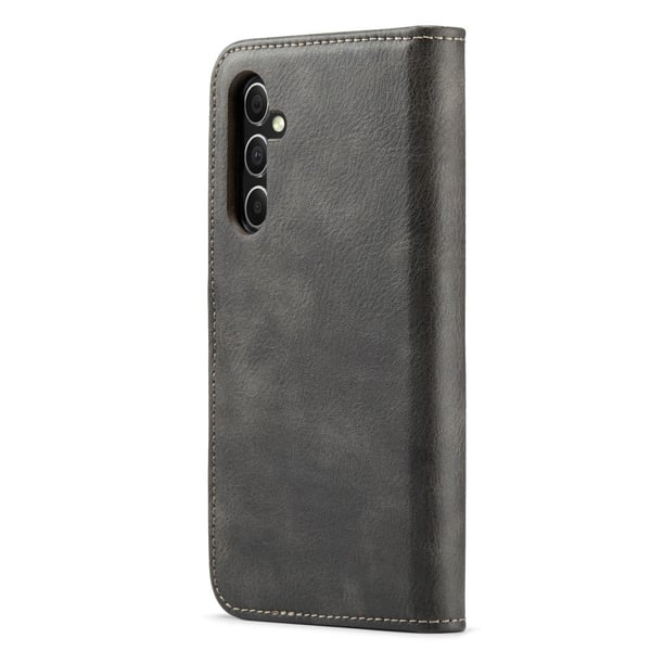 DG.MING Samsung Galaxy A55 2-i-1 lommeboketui - Grå