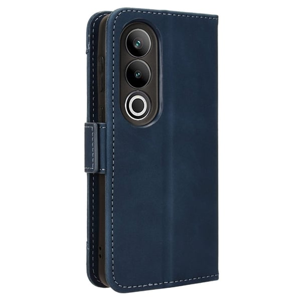 Moderne OnePlus Nord CE4 læderetui med pung - Blå