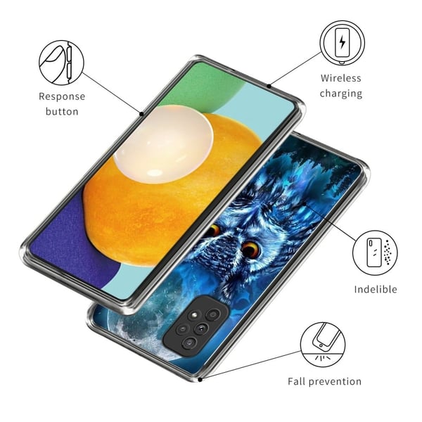 Deco Samsung Galaxy A53 5G deksel - Style K
