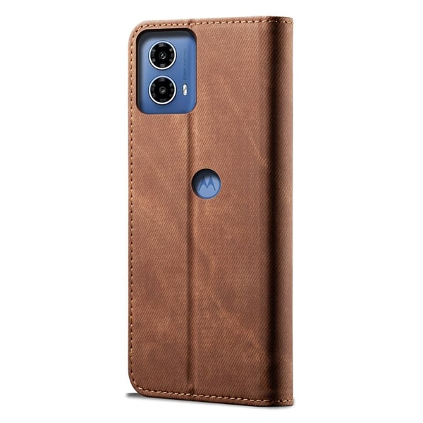 Jeans Motorola Moto G24 Power flip etui - Kaffe