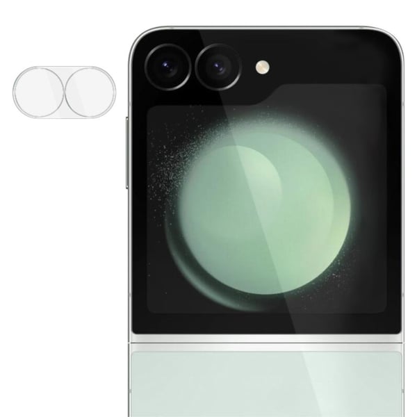 IMAK Samsung Galaxy Z Flip6 kamerabeskytter i glas med akryl linsehætte
