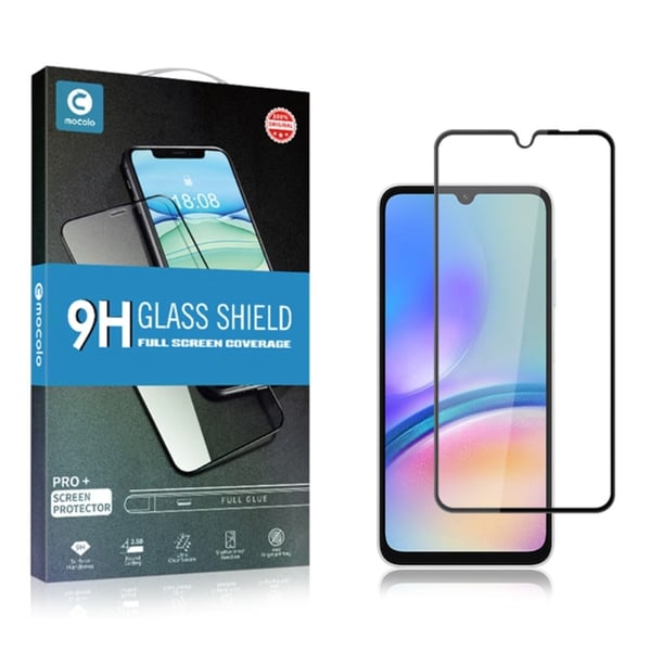 MOCOLO HD Samsung Galaxy M14 / Samsung Galaxy A05s skærmbeskytter i hærdet glas - Sort Udgave
