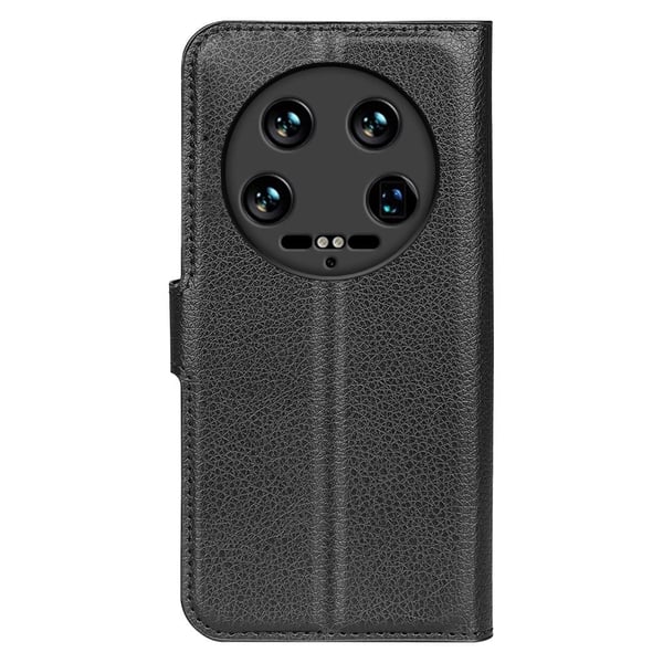 Klassisk Xiaomi 14 Ultra flip etui - Sort