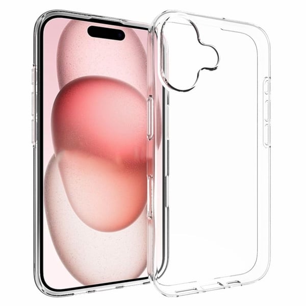 IMAK UX-5 Kuori iPhone 16 - Läpinäkyvä