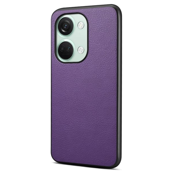 Matt og elegant OnePlus Ace 2V / OnePlus Nord 3-deksel med struktur - Lilla