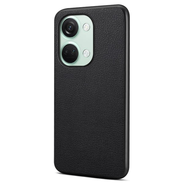 Mat og elegant tekstureret OnePlus Ace 2V / OnePlus Nord 3 cover - Sort