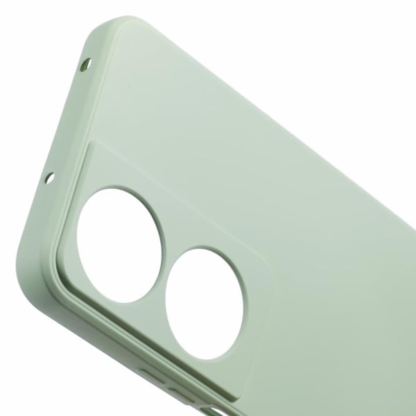 Mikrokuituvuorattu pehmeä kuminen puhelimen kuori Honor X7b / Honor Play 50 Plus - Matcha Vihreä