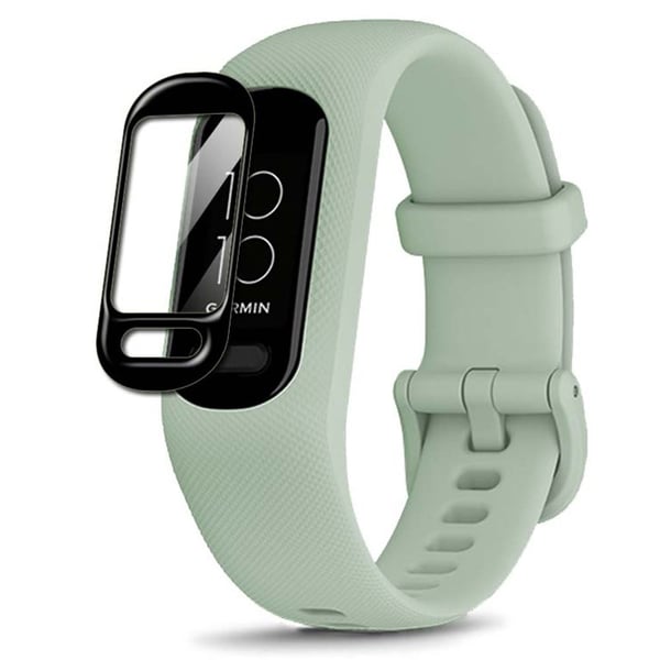 1-pakning GarminSmart 5 3D buet ripebestandig skjermbeskytter for klokke HD Clear Black Edge Soft Film