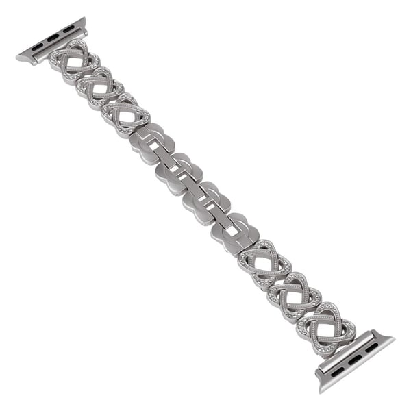 Krysset ringreim Apple Watch Series 49mm - 45mm - 44mm - 42mm sinklegering - Stjernelys