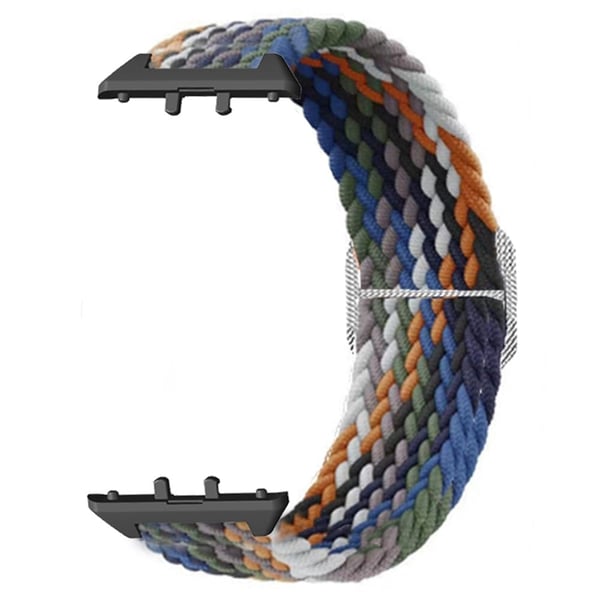 Samsung Galaxy Fit3 erstatningsarmbånd 12 mm nylonflettet klokkerem - Denim